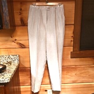 Talbot's 100% Linen Pants Size 14